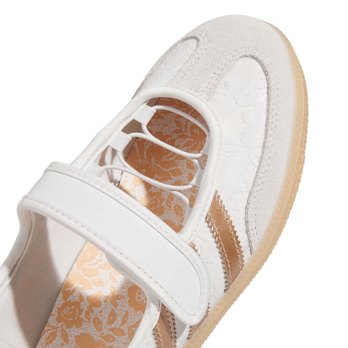 Wmns Samba Jane 'Crystal White/Supplier Colour/Acid Orange'