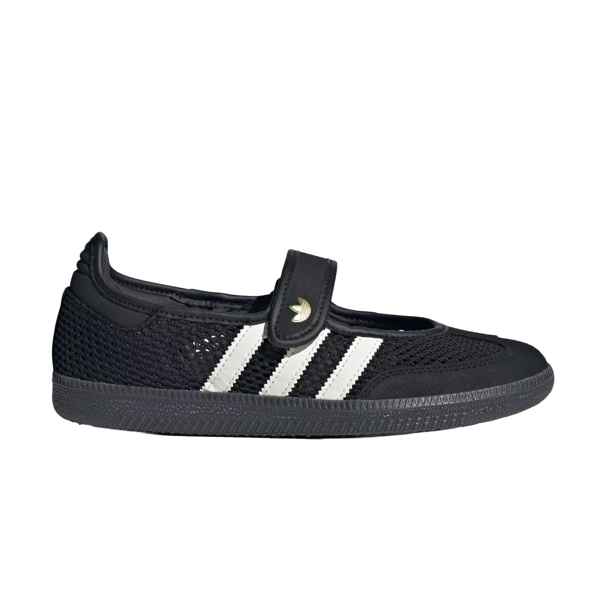 Wmns SAMBA JANE 'Core Black / Off White / Gold Metallic'