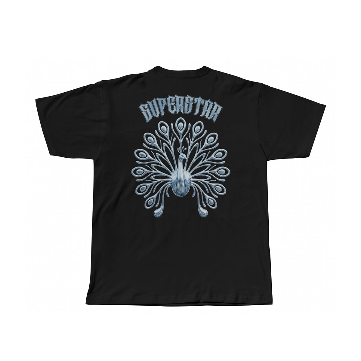 LE PEACOCK TEE 'BLACK'