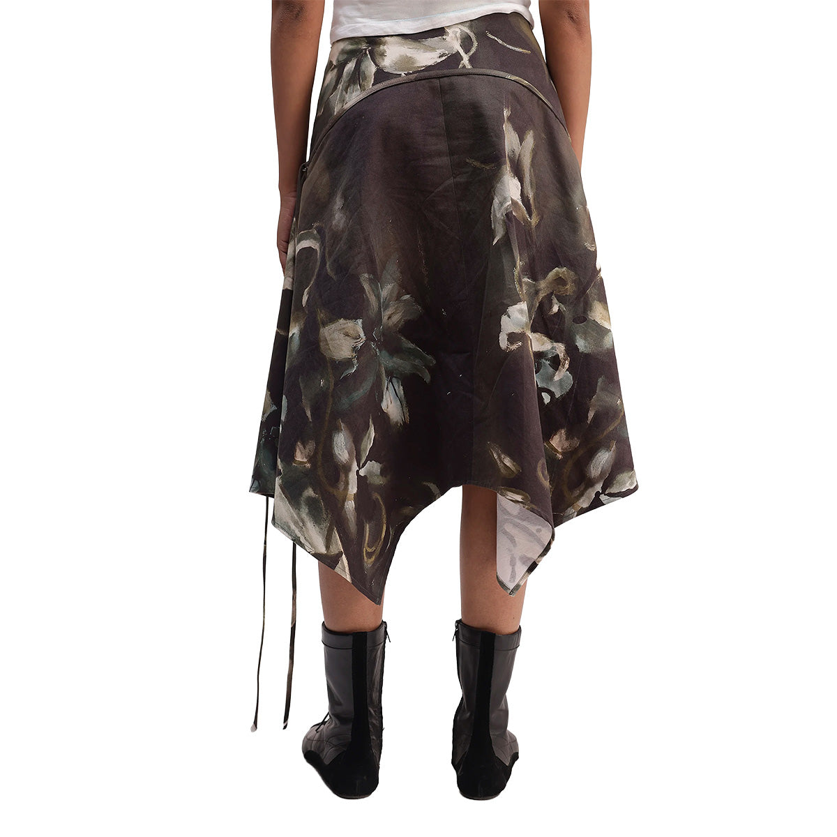 Lilies Panelled Skirt