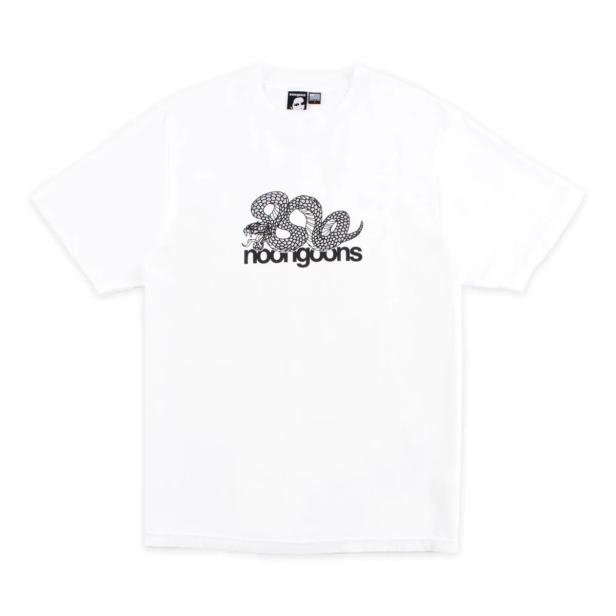 SNAKED TEE 'WHITE'