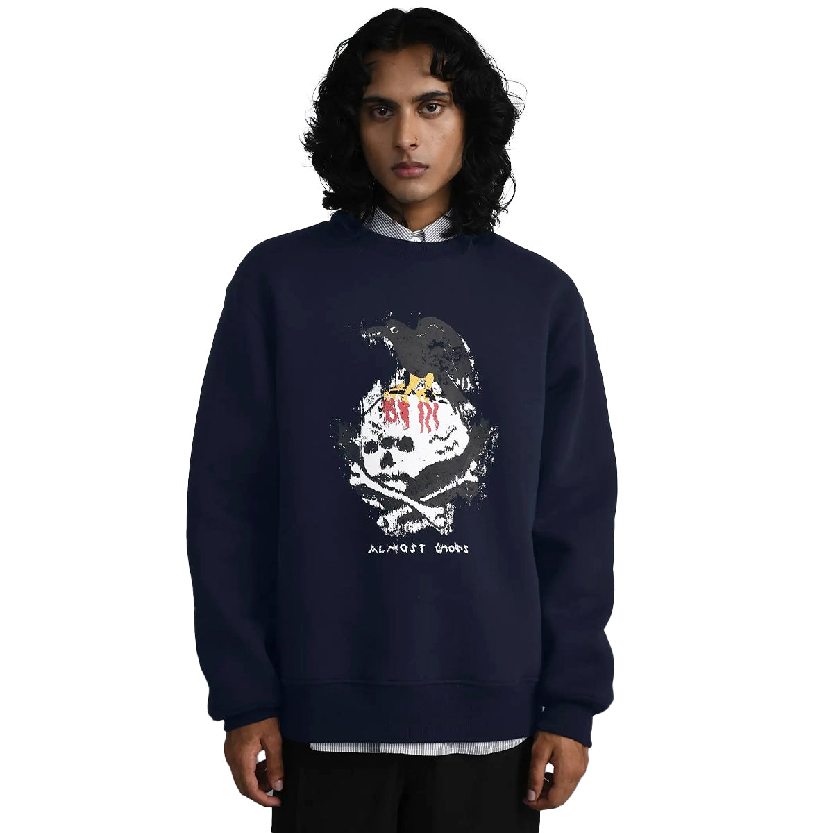 Nevermore Sweatshirt in Navy