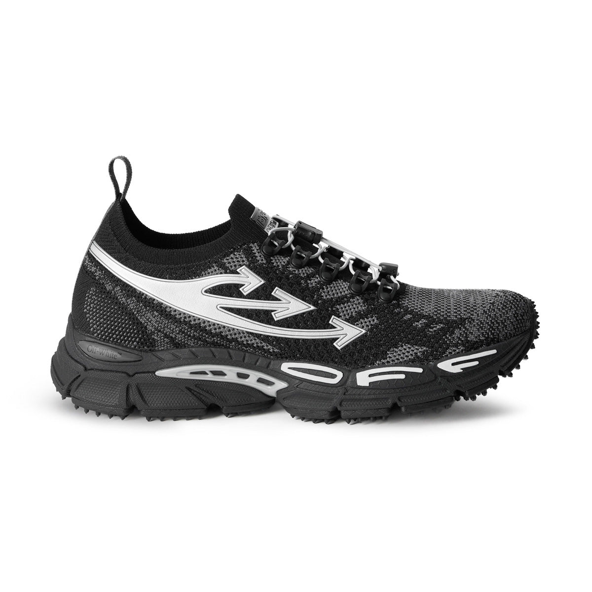 BE RIGHT BACK KNIT 'Black/Silver'