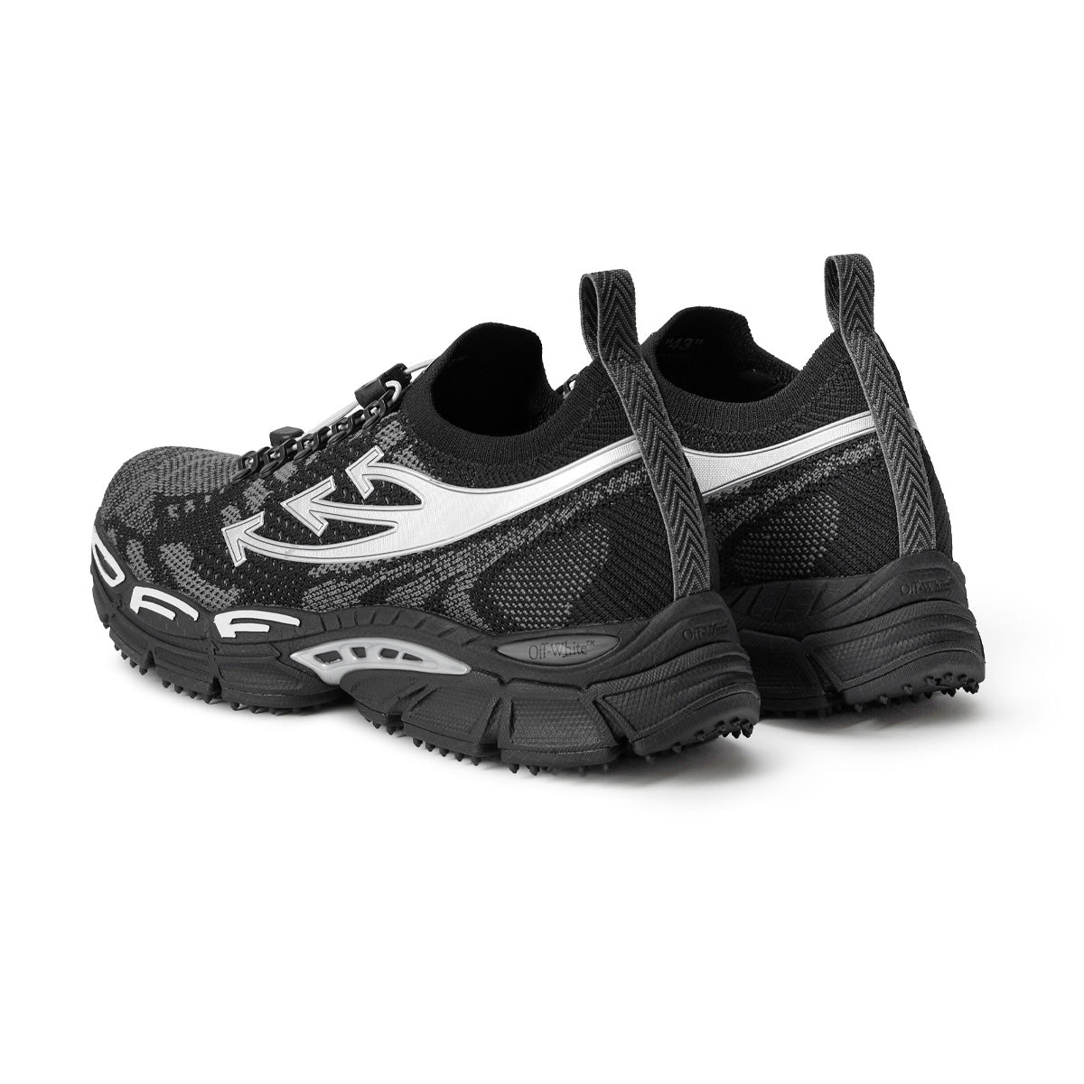 BE RIGHT BACK KNIT 'Black/Silver'
