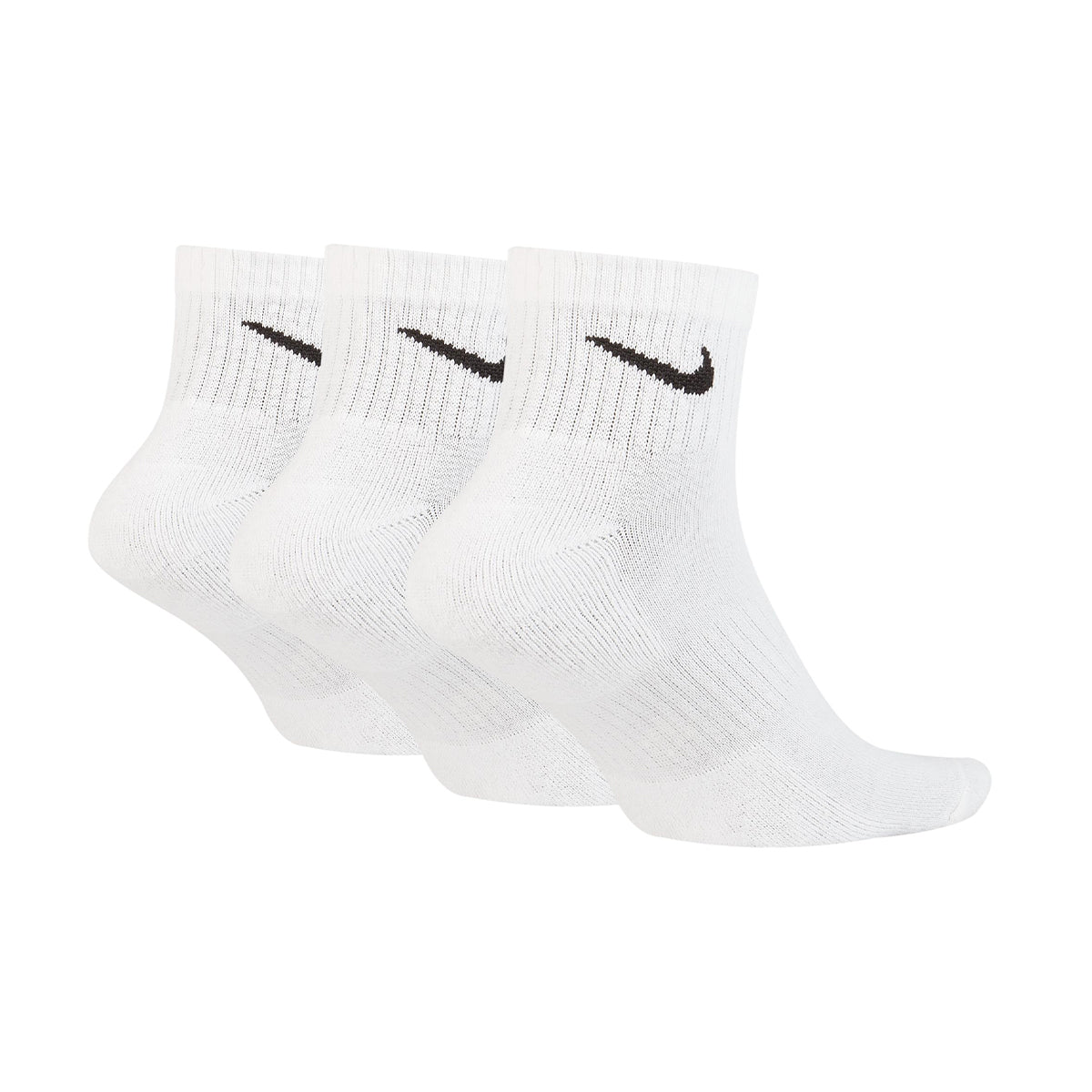 Everyday Cushioned Training Ankle Socks 'White'