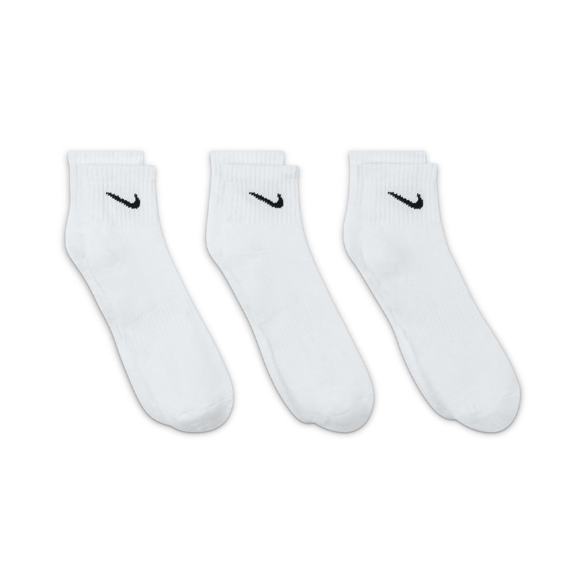 Everyday Cushioned Training Ankle Socks 'White'