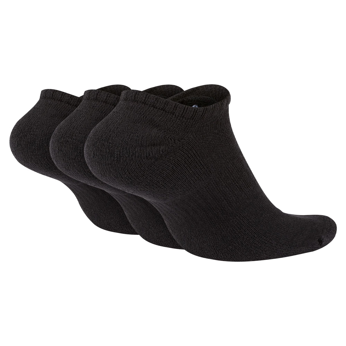 Everyday No-Show Cushioned Socks 'Black'