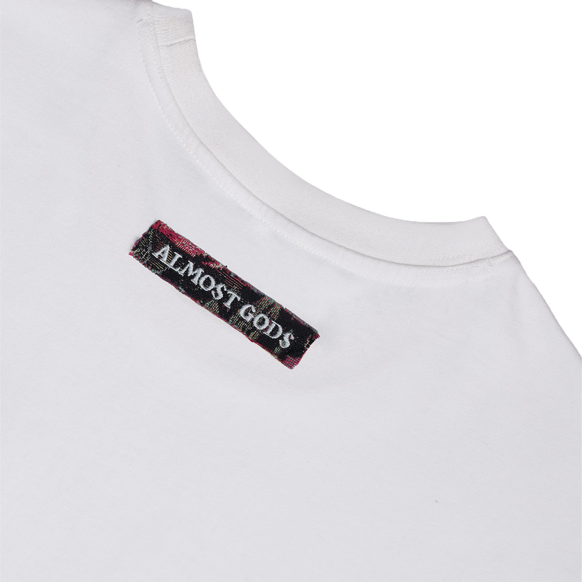 Templar Jacquard Boxy Tee in White