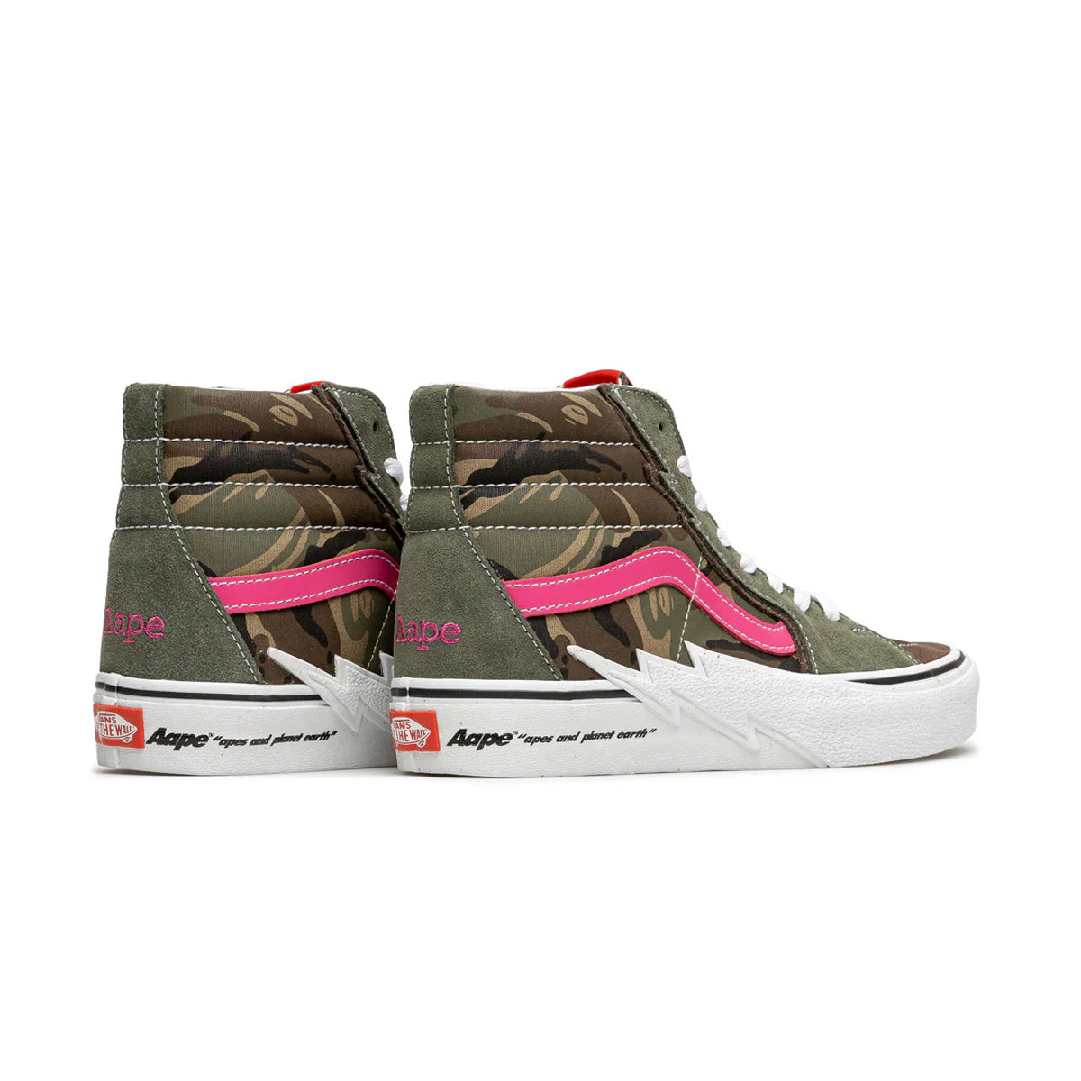 '+ AAPE SK8-HI BOLT 'CAMO'